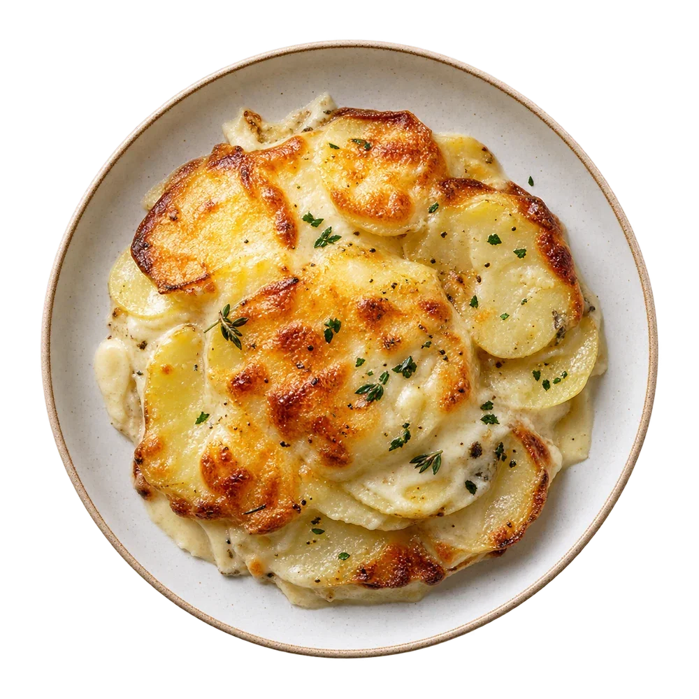 Картофельный гратен
