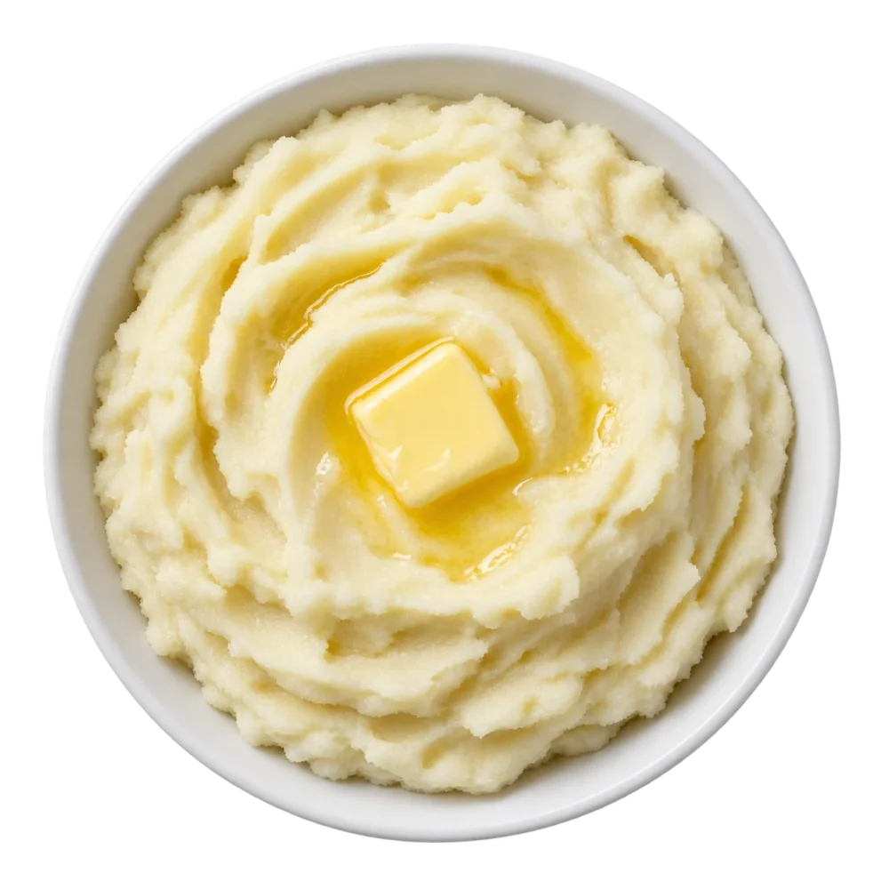 Нежное картофельное пюре со сливочным маслом